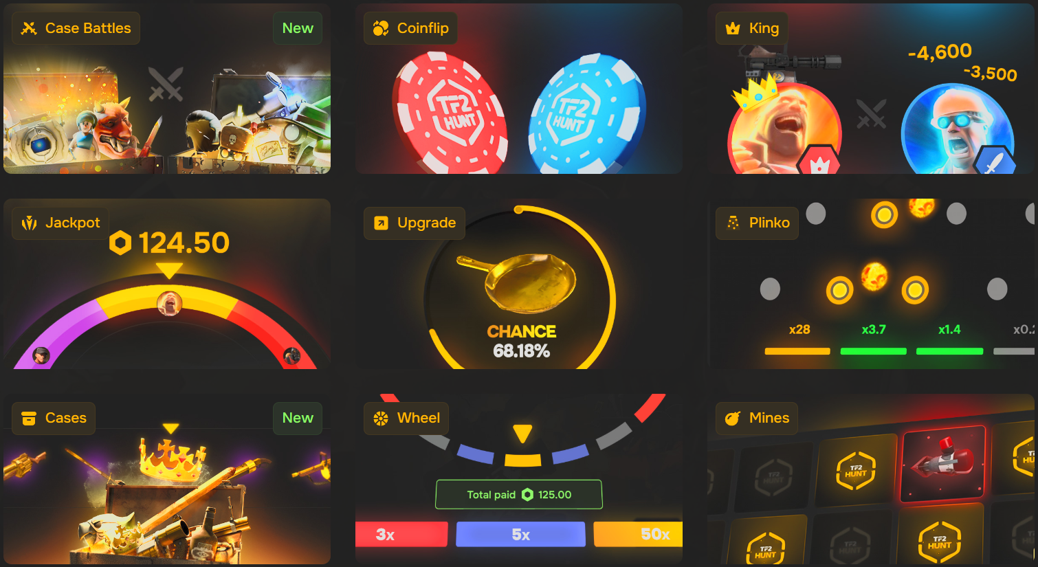 TF2 gambling hub