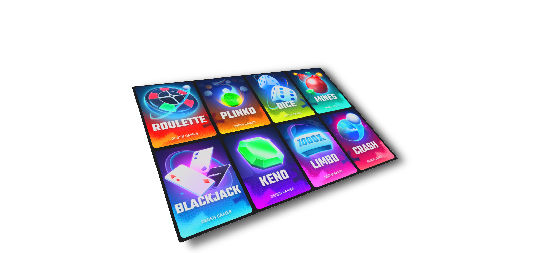 Zero House Edge Originals Casino Interface