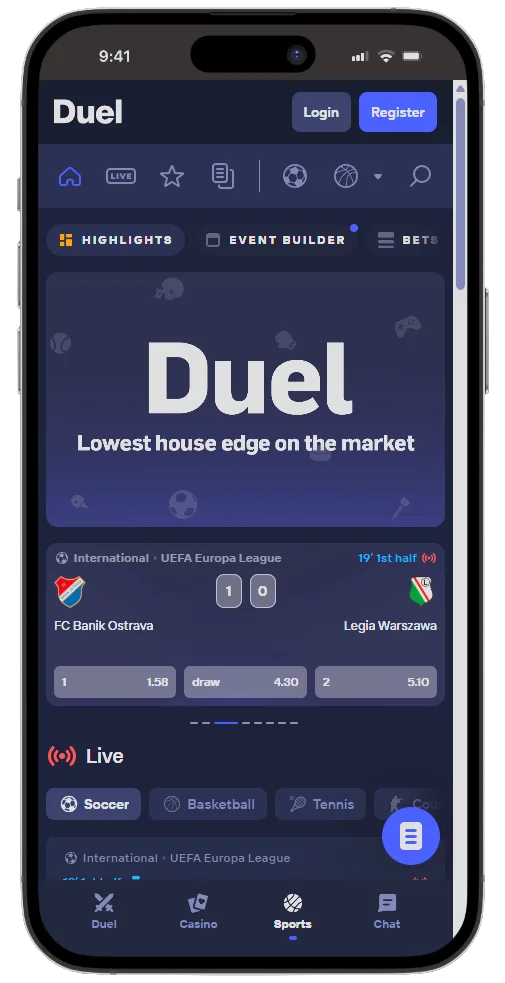 Duel Mobile Web Application UX